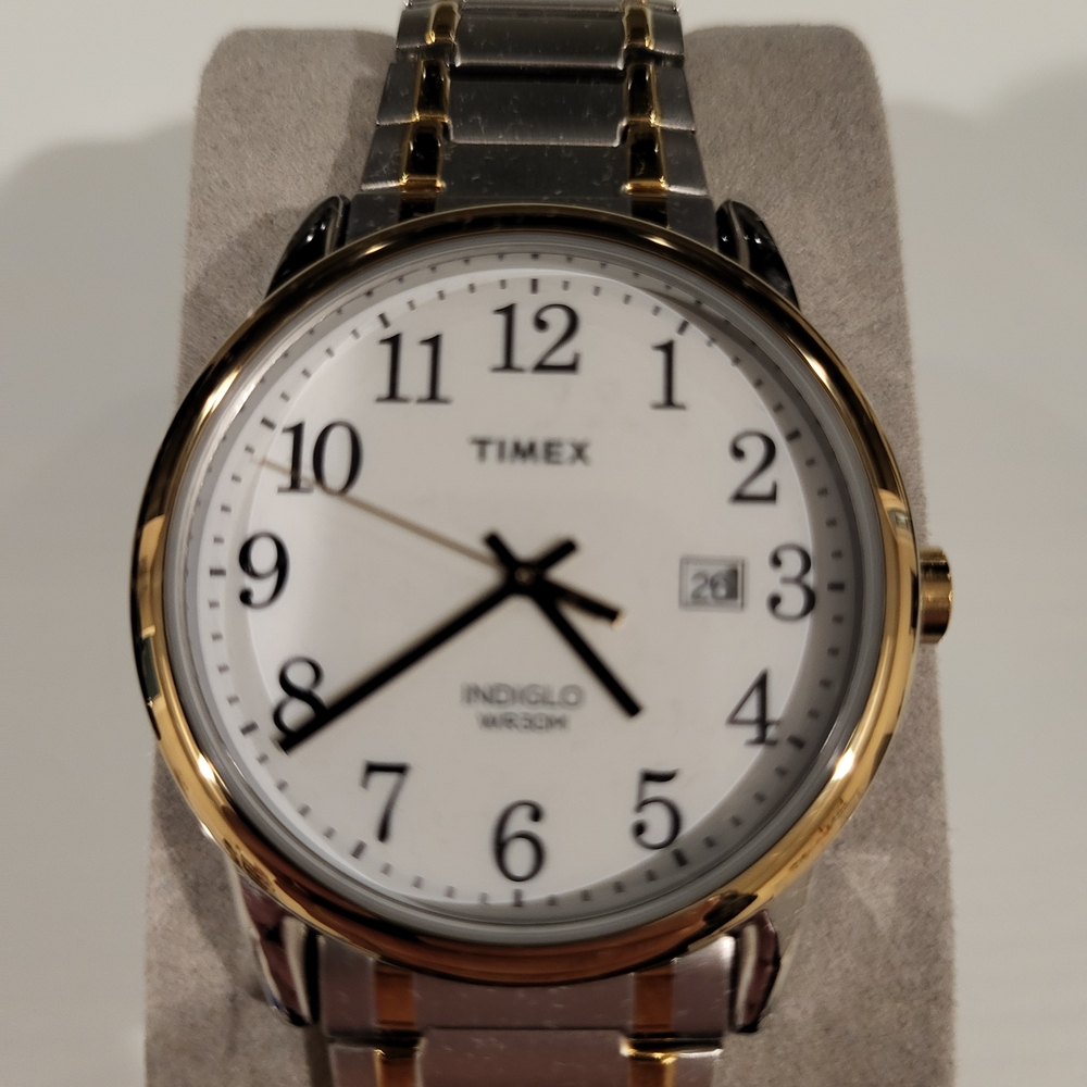 Timex Two-Tone Silver and Gold Men's Watch